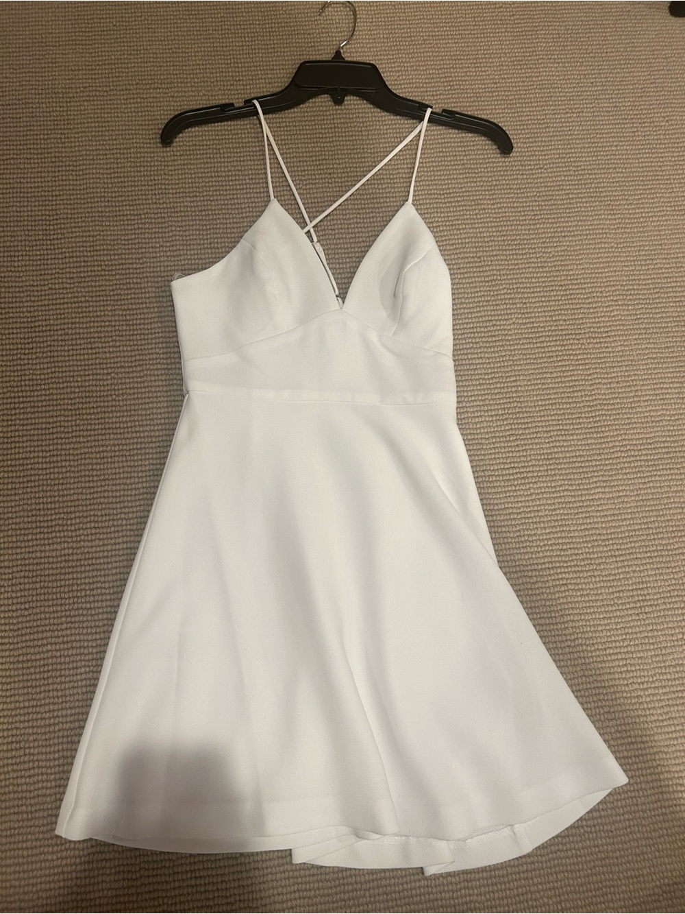 BCBGeneration White Spaghetti Strap Dress